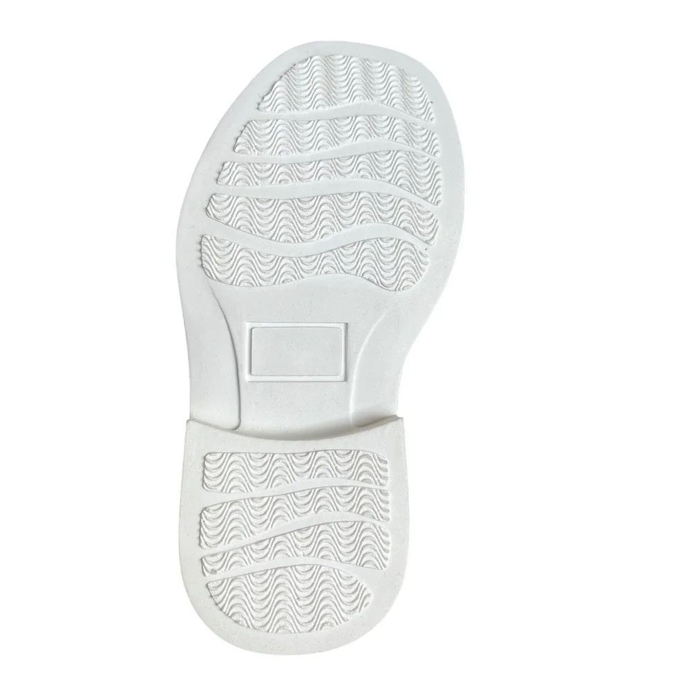 Lito Frank-A Boys White PU Dress Shoes Hook and Loop Loafers Size‎ 8 NEW